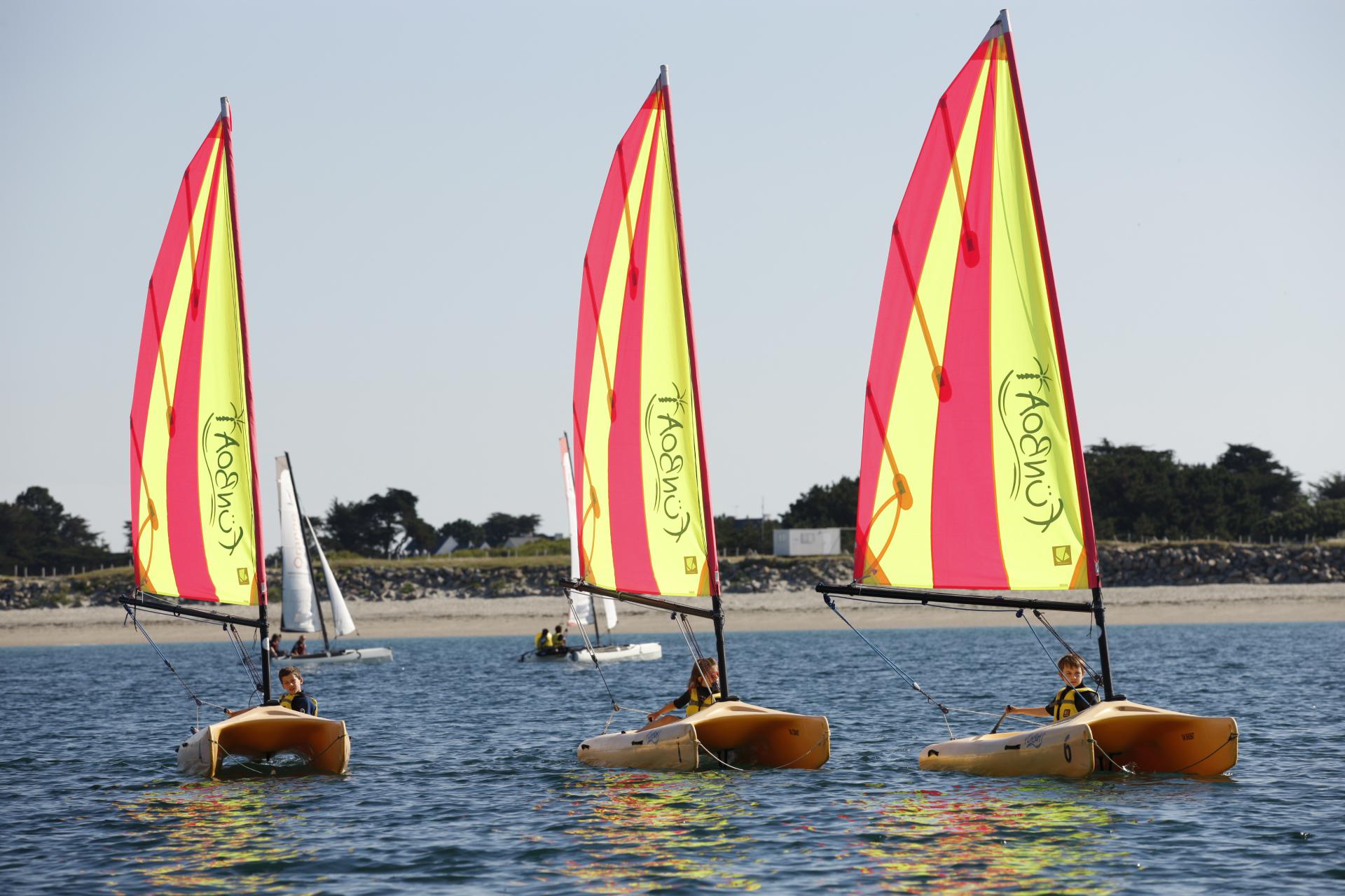 Catamaran en famille ou en groupe dans le Morbihan, Bretagne