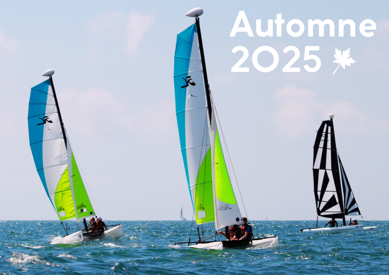 Stages de voile aux vacances de la Toussaint