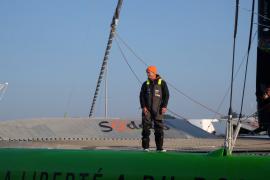 Thomas Coville (Team Sodebo Voile) and the Club Nautique du Rohu