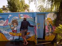 Club Nautique du Rohu - The new lockers rooms with a creative decoration