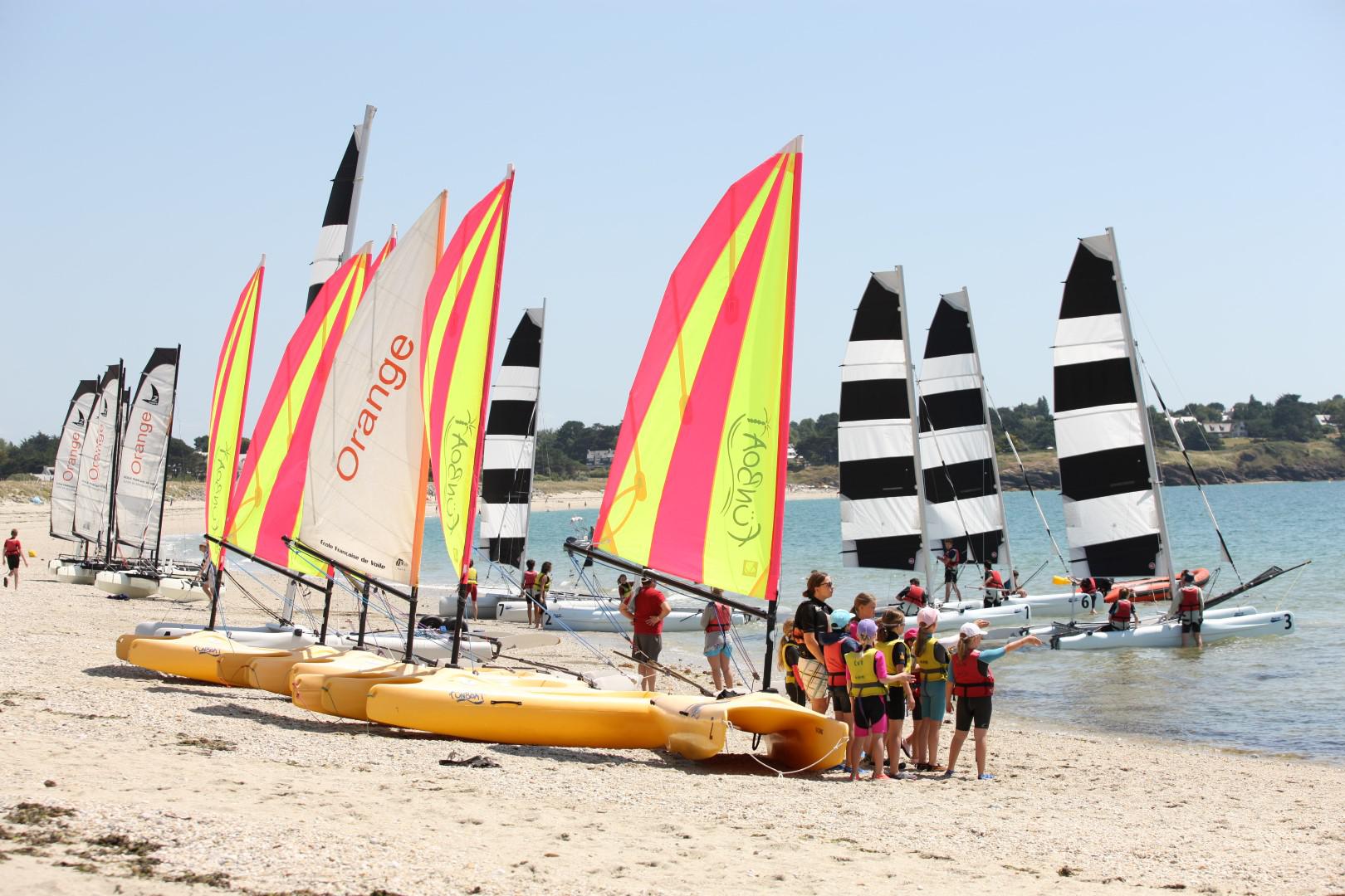 On navigue au Club Nautique du Rohu!
