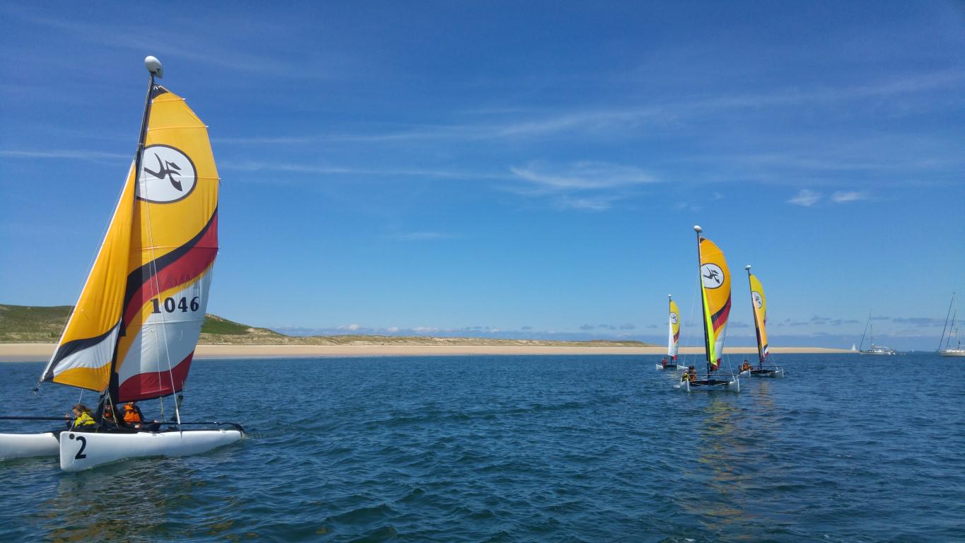 Club Nautique du Rohu sur la Grande plage de Houat