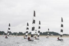 Catamaran Dart 16 au Club Nautique du Rohu