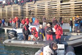 Thomas Coville (Team Sodebo Voile) et le Club Nautique du Rohu