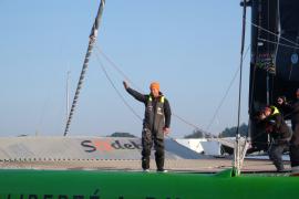 Thomas Coville (Team Sodebo Voile) et le Club Nautique du Rohu