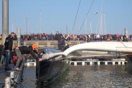 Thomas Coville (Team Sodebo Voile) et le Club Nautique du Rohu