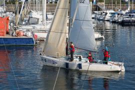 J80 du Club Nautique du Rohu à la Course Croisière Edhec