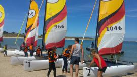 Club Nautique du Rohu sur la Grande plage de Houat