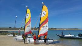 Club Nautique du Rohu sur la Grande plage de Houat