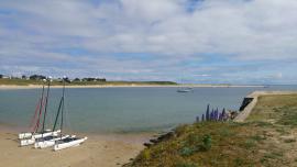 Club Nautique du Rohu sur la Grande plage de Houat