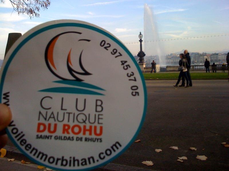 Le Club Nautique du Rohu dans le monde - Genève