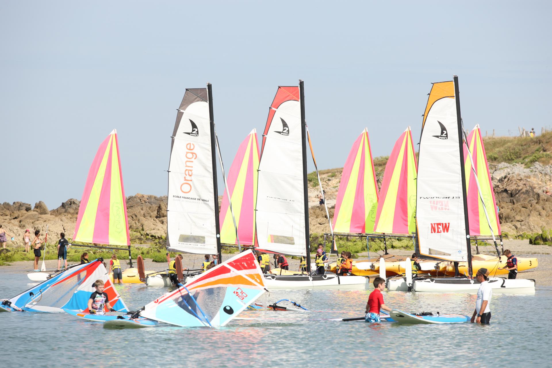 Club Nautique du Rohu - Ecole de voile en Bretagne (Morbihan)