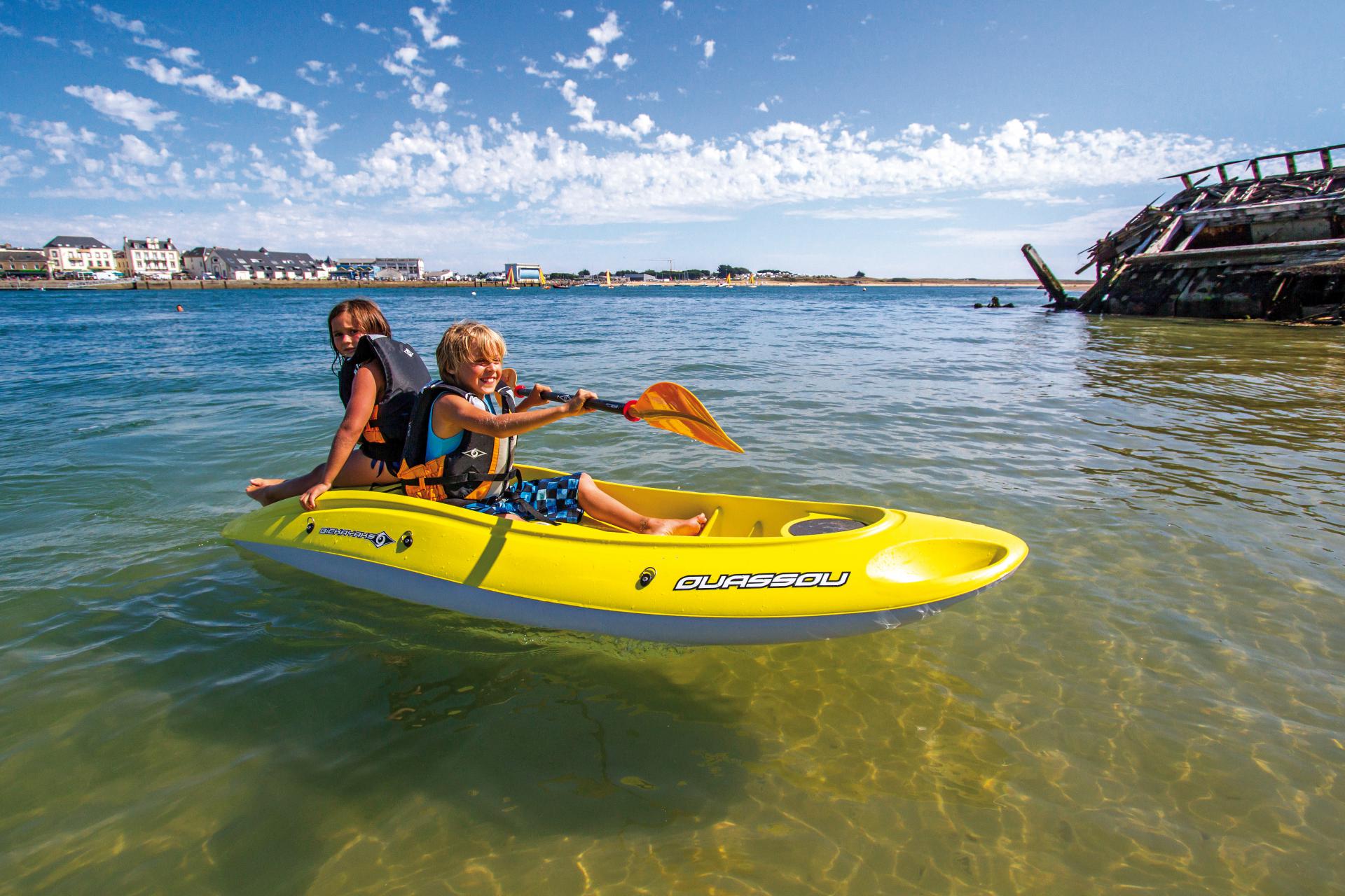 Idée cadeau : Kayak au Club Nautique du Rohu