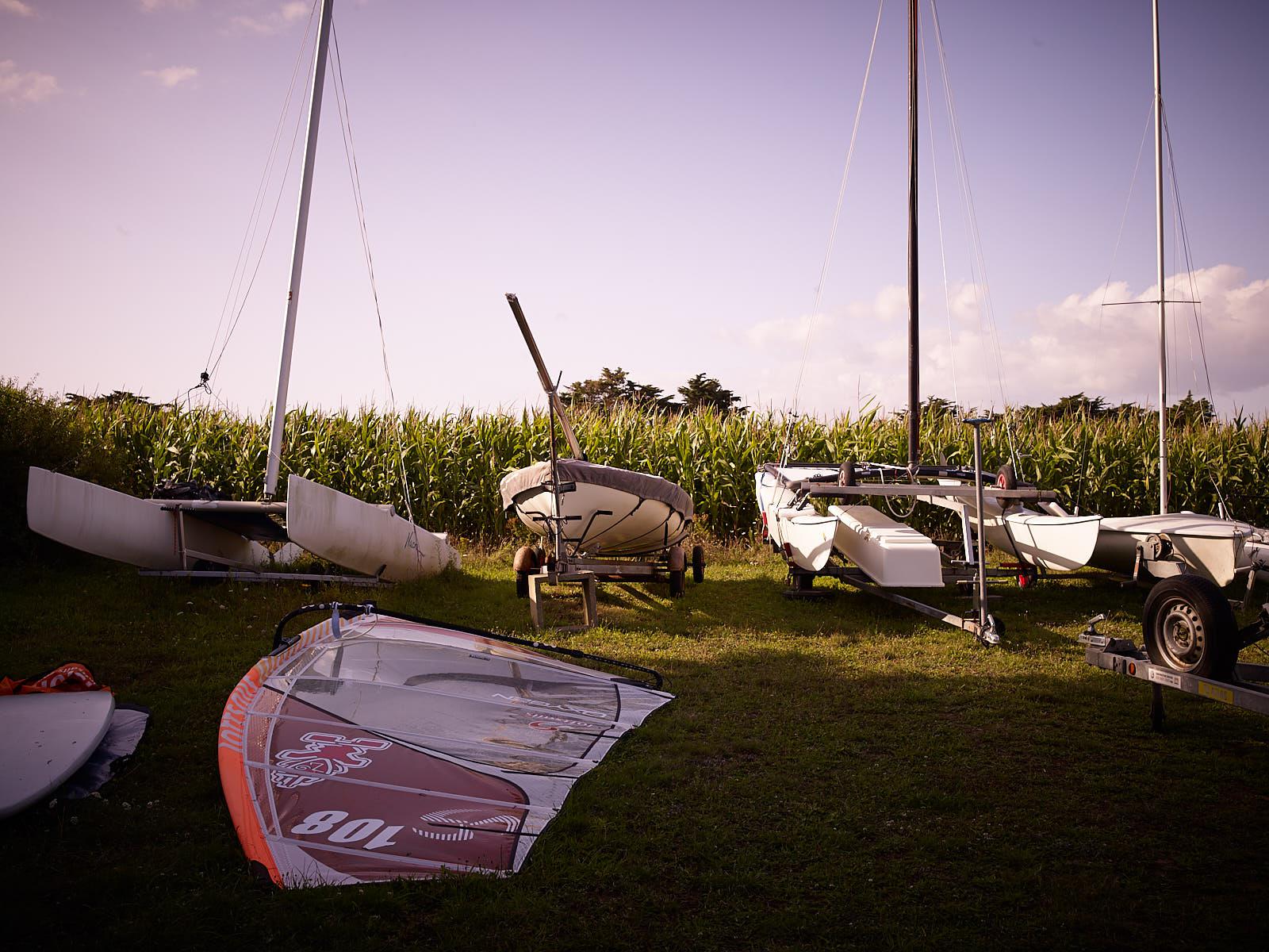 Club Nautique du Rohu - Le champ, possibilité de louer un emplacement pour son bateau