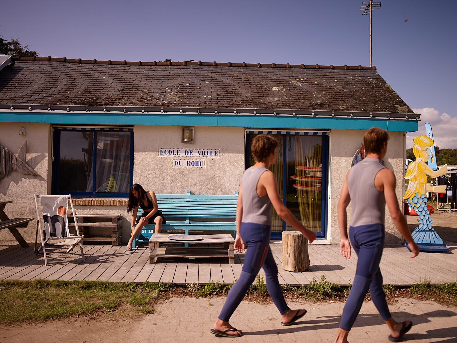 Club Nautique du Rohu - Retour de cours de Dart 16