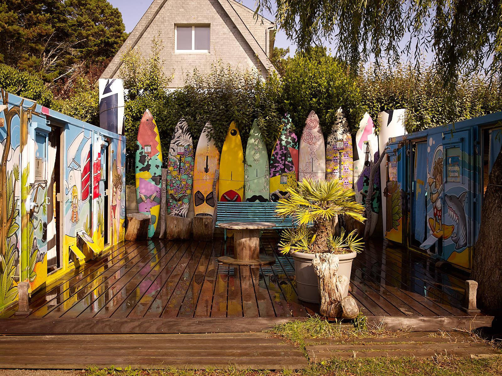 Club Nautique du Rohu - Les vestiaires