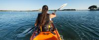 Sortie en kayak au Club Nautique du Rohu, Morbihan, Bretagne